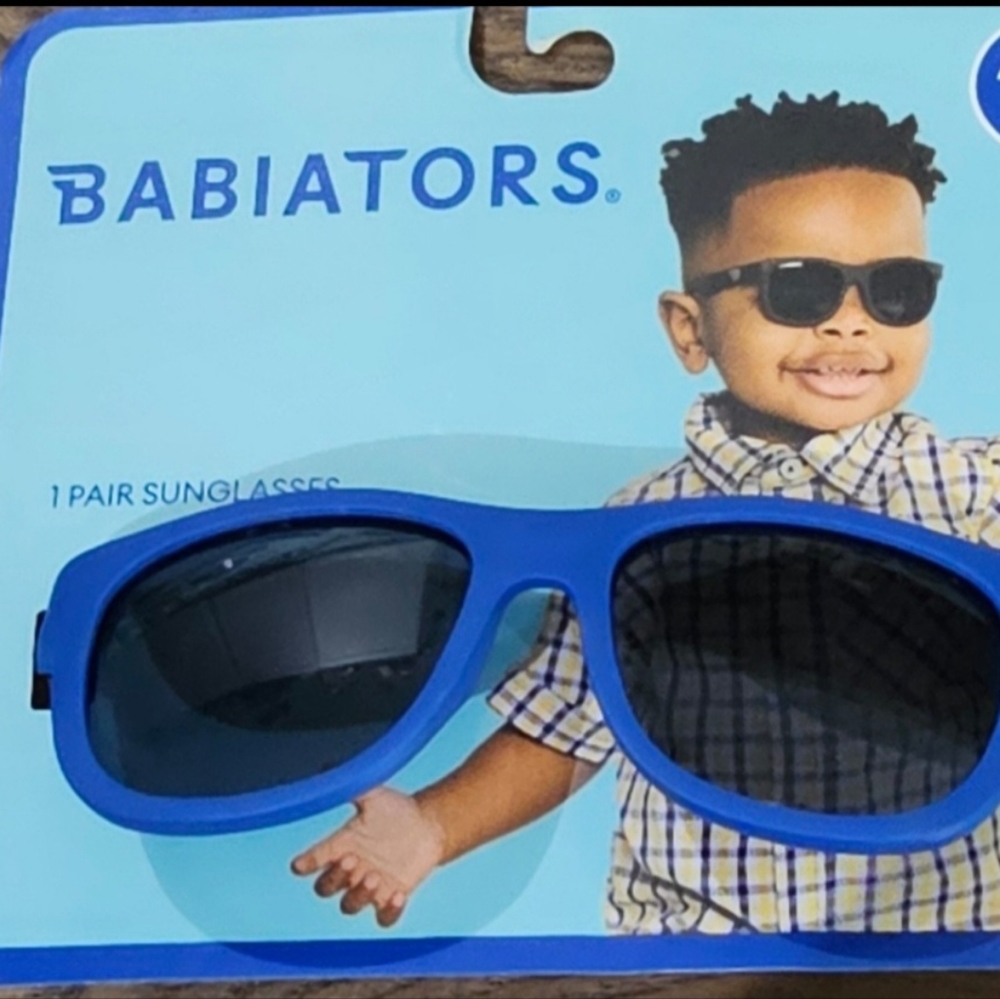 New Babiators Blue Kids Sunglasses